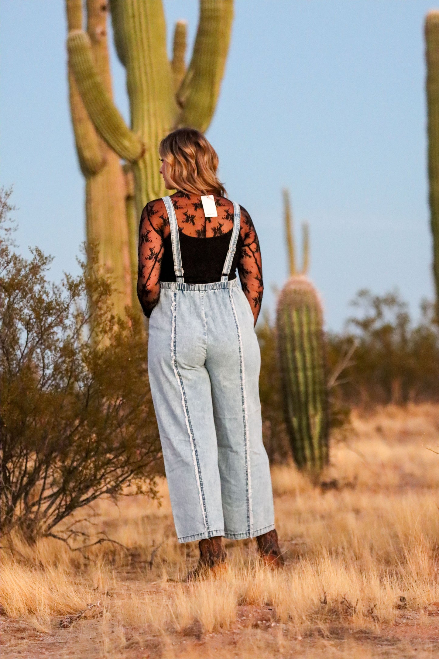 Denim Overalls